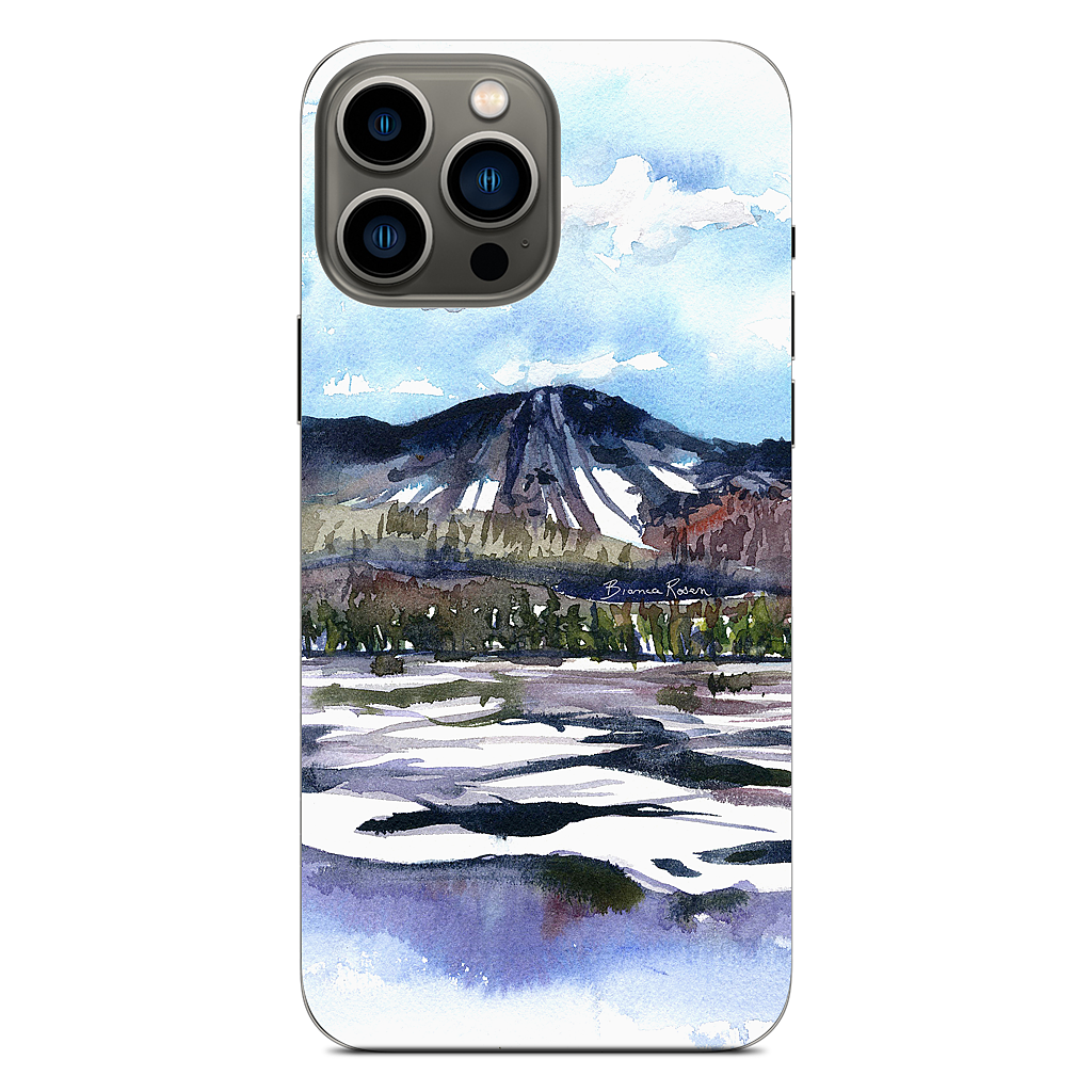 Ski Mountain iPhone Skin