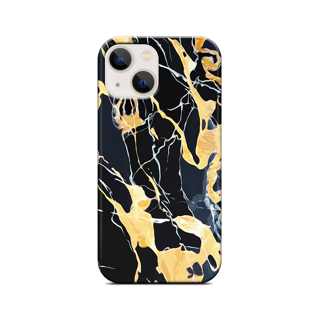 Black Marble iPhone Case
