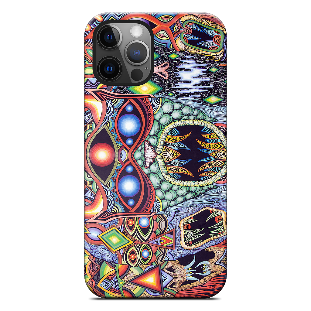 The Gods Beyond The Dark iPhone Case