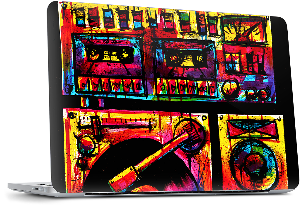 Stereo Stack 1 MacBook Skin