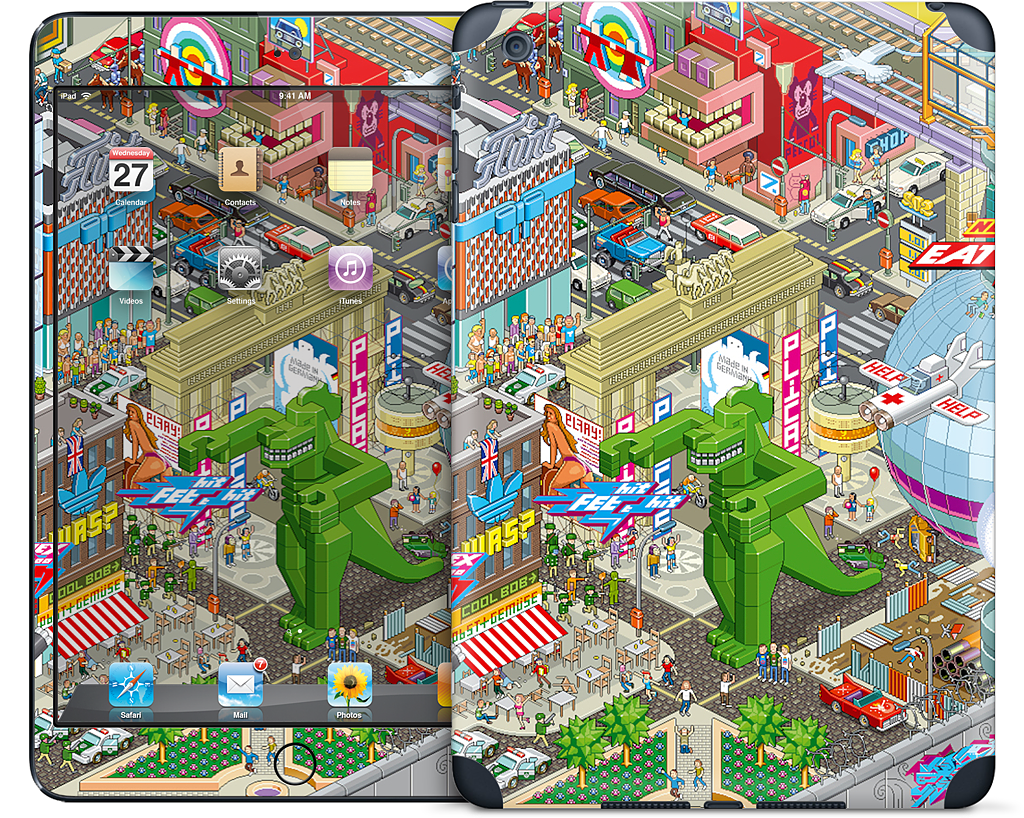 Berlin iPad Skin