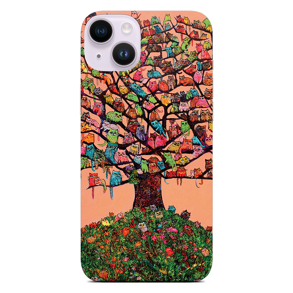 "Meau Tree" iPhone Skin