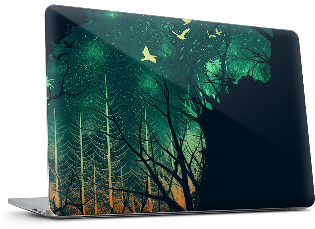 Space Tiger MacBook Skin