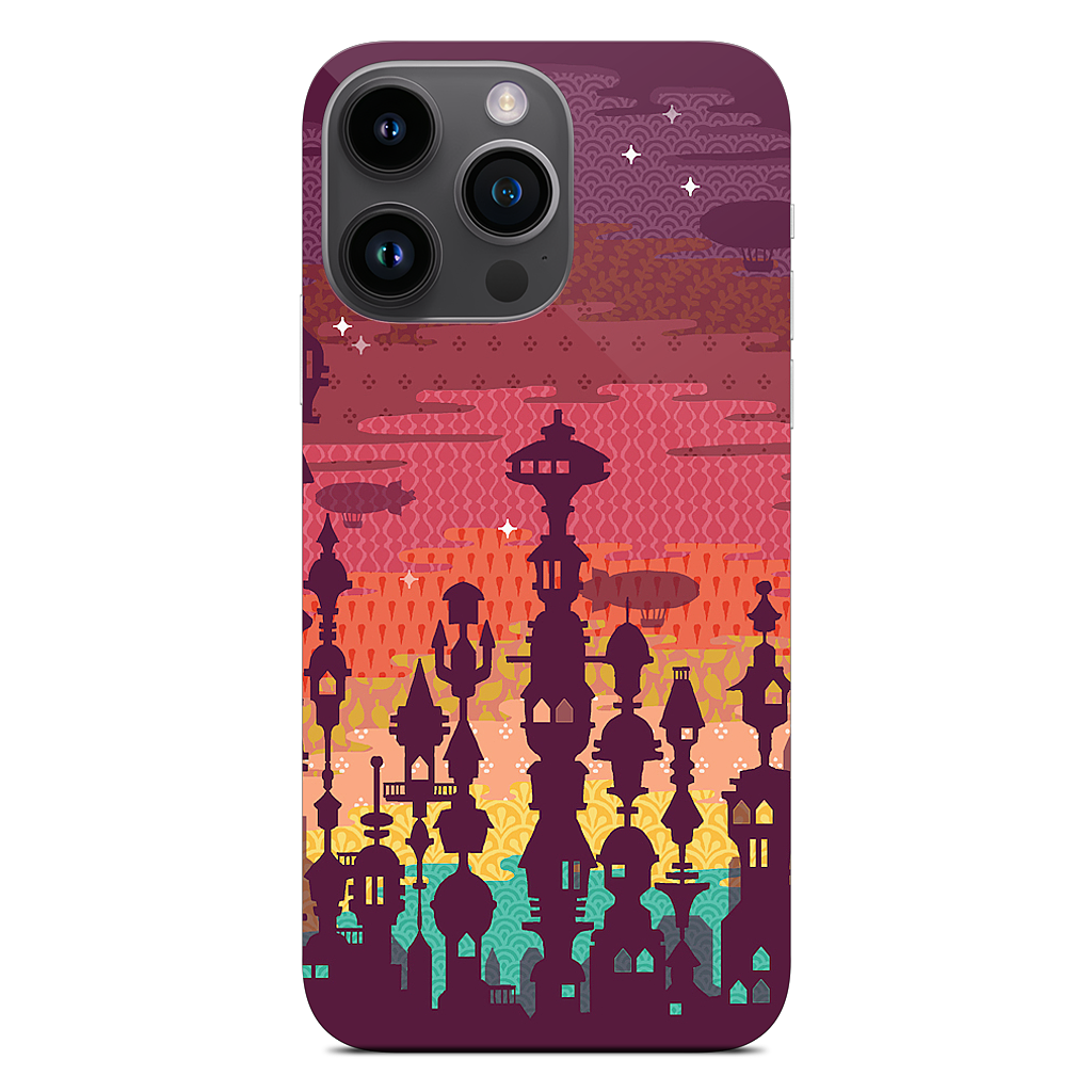 Meet Me After Sunset iPhone Skin
