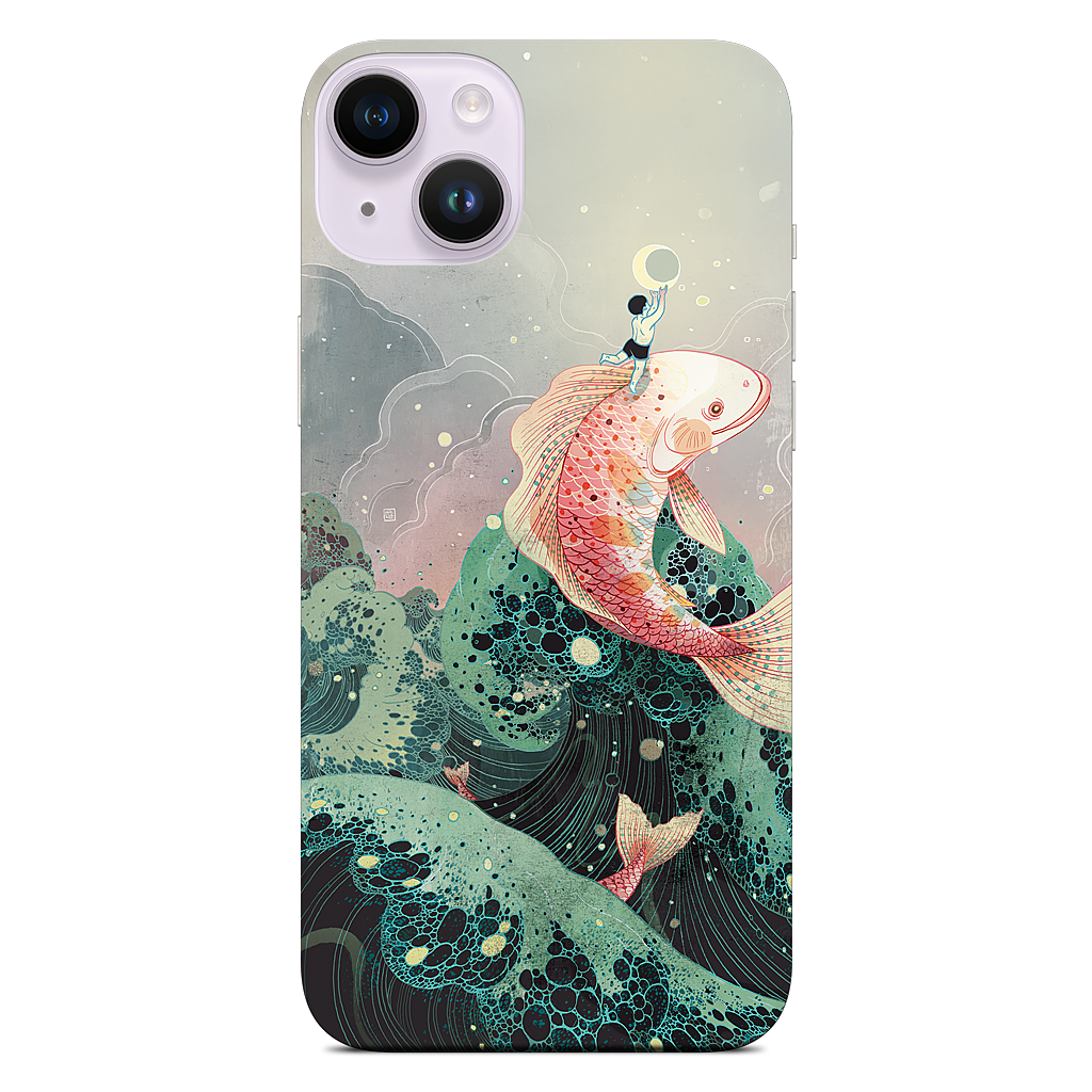 Mooncatcher iPhone Skin