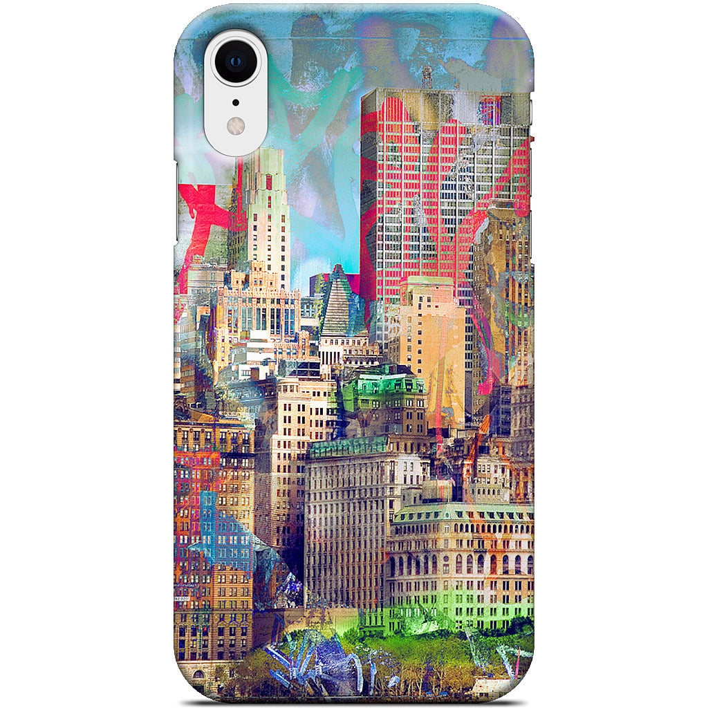 Graffiti Skyline iPhone Case