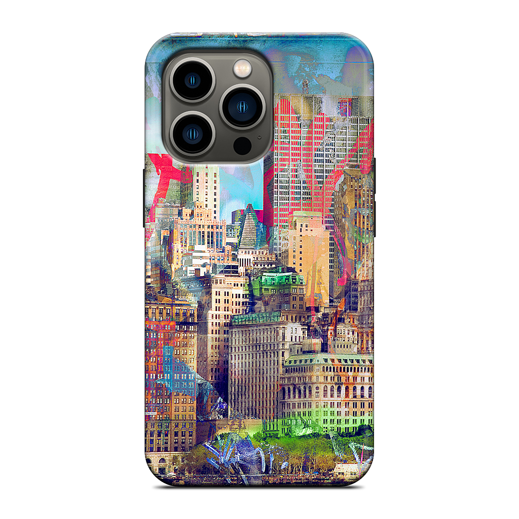 Graffiti Skyline iPhone Case