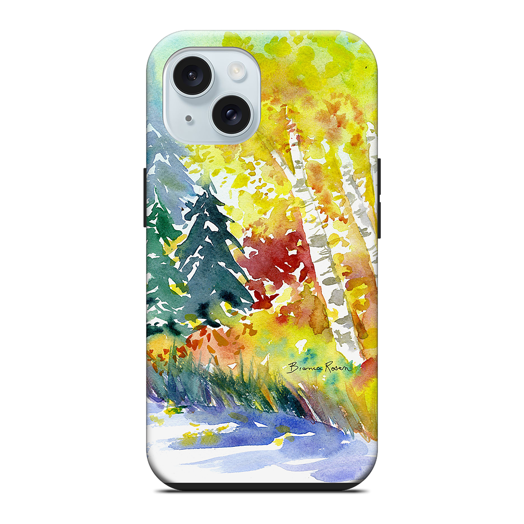 Fall Trees iPhone Case