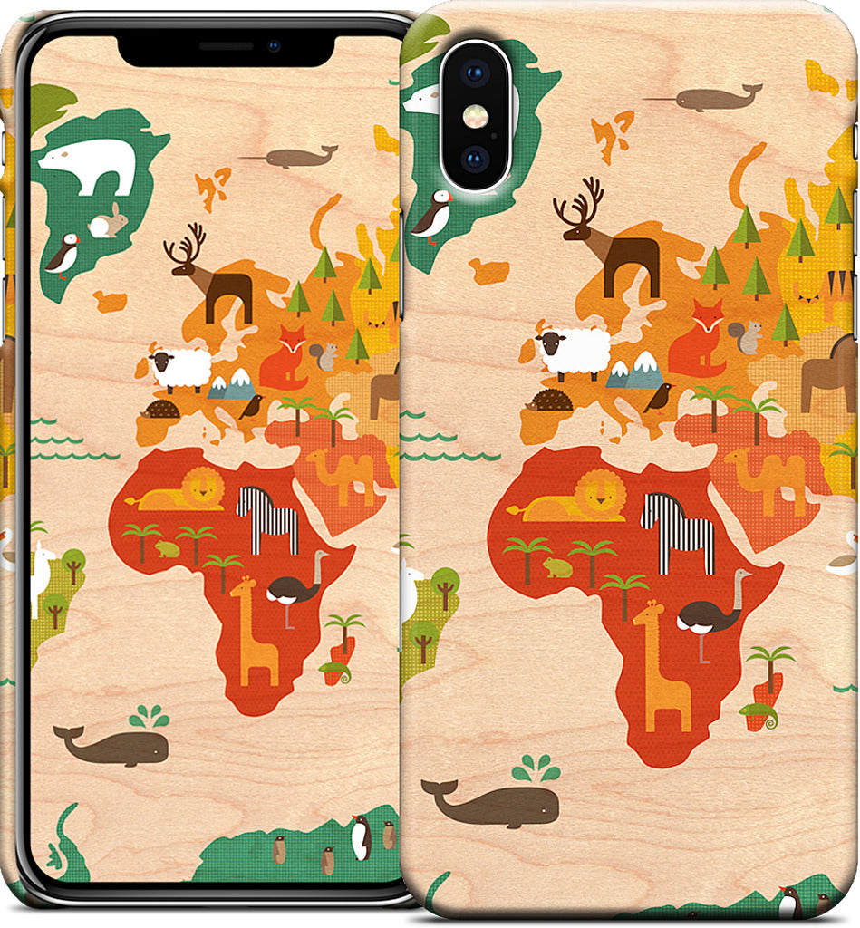 My World iPhone Case