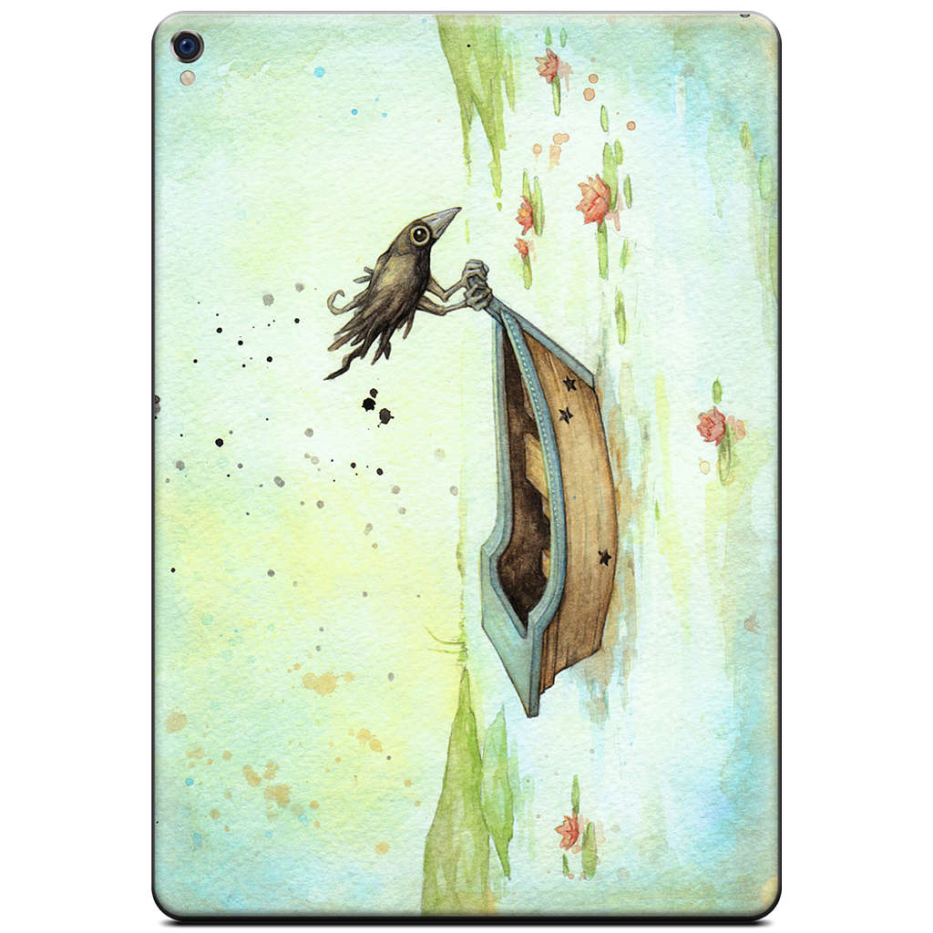 On A Boat iPad Skin