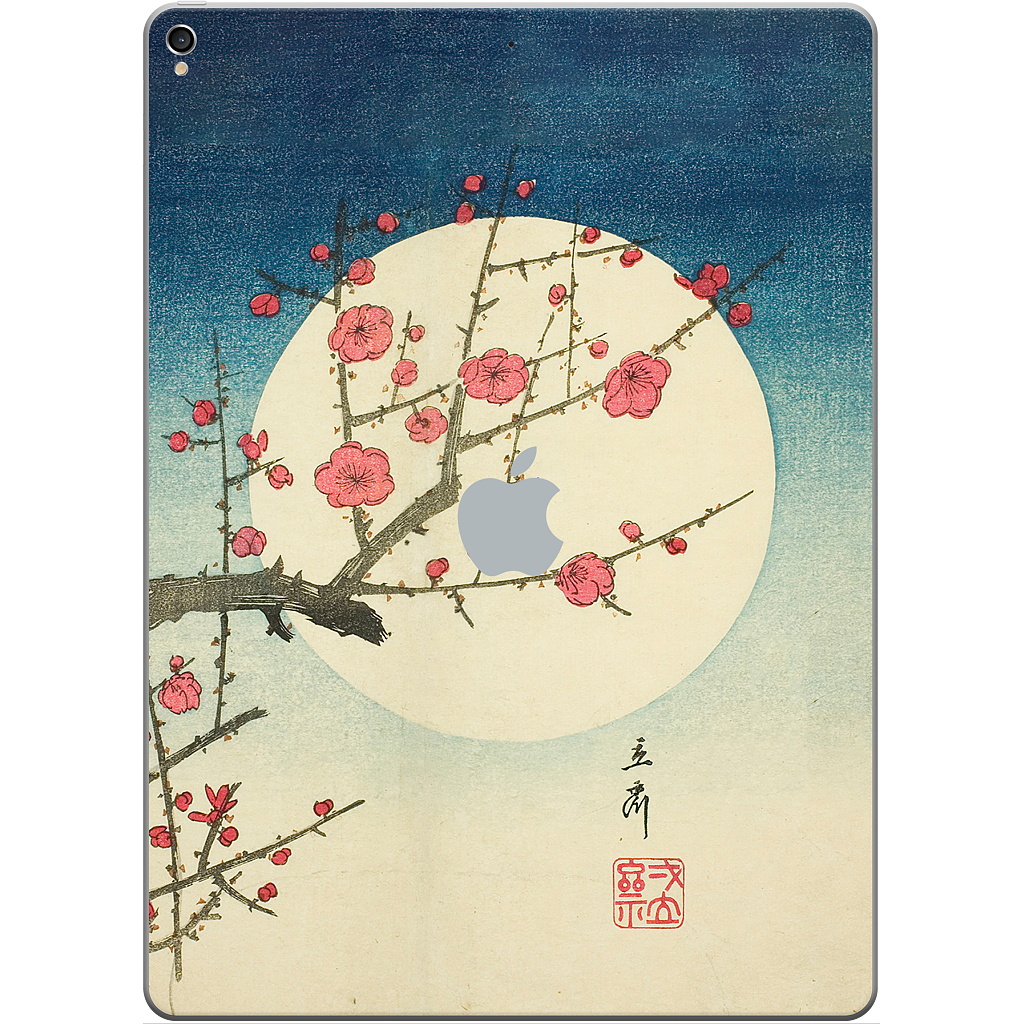 Red Plum Branch iPad Skin