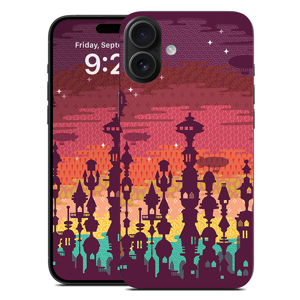 Meet Me After Sunset iPhone Skin