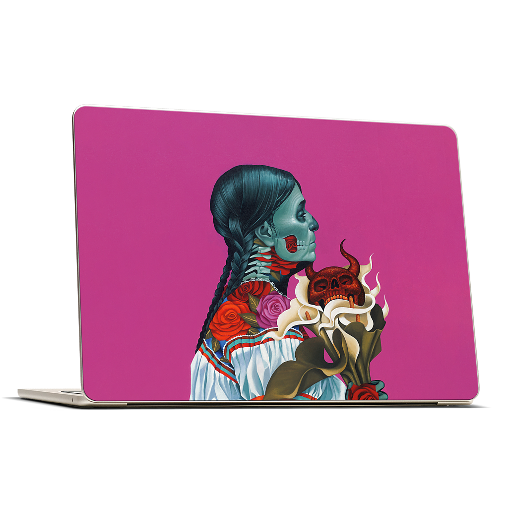 Rosa MacBook Skin