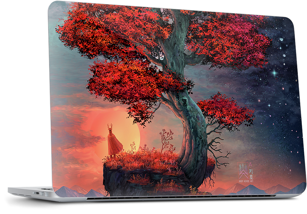 Light & Dark in Equal Parts Dell Laptop Skin