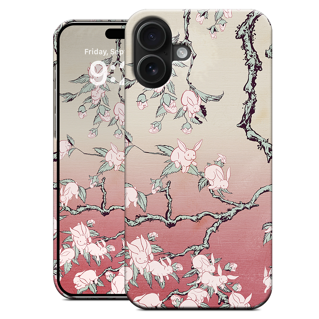 Bunny Blossom iPhone Case