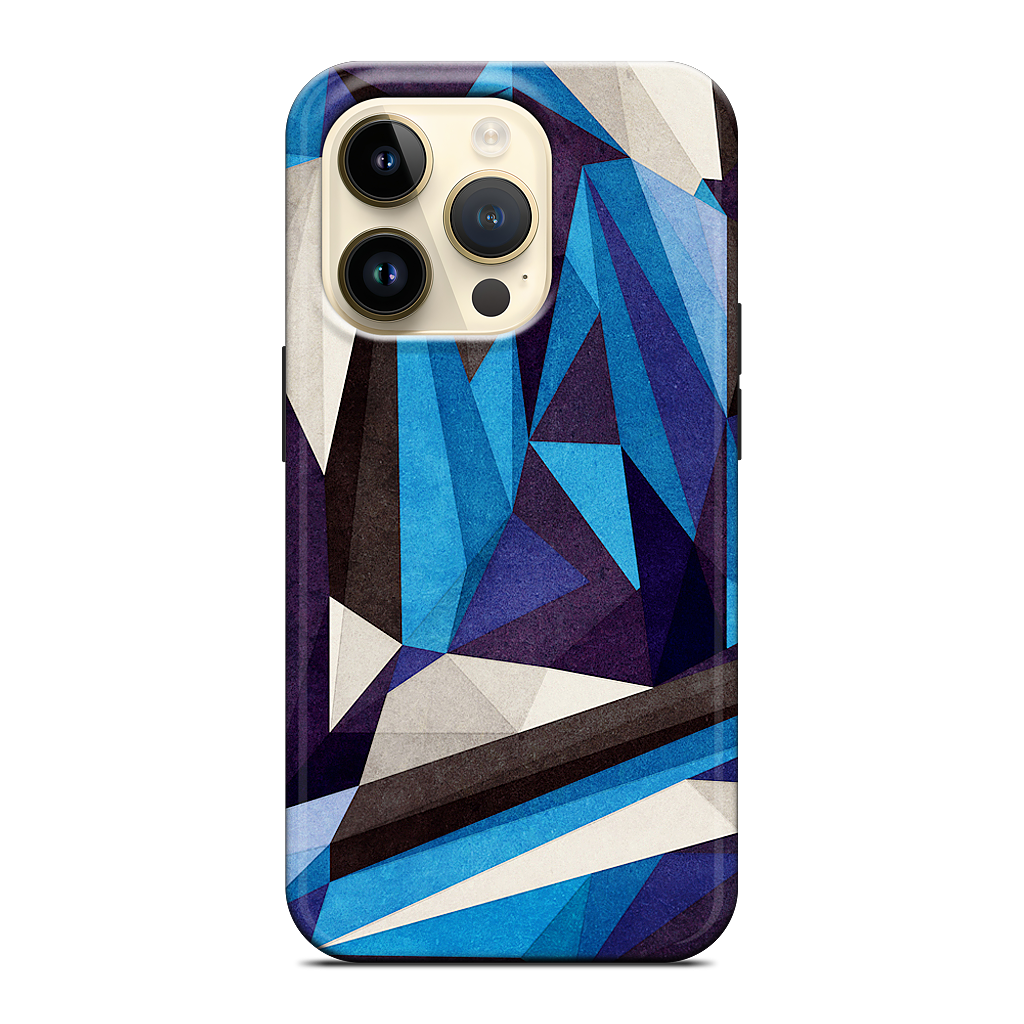 Blue Something iPhone Case