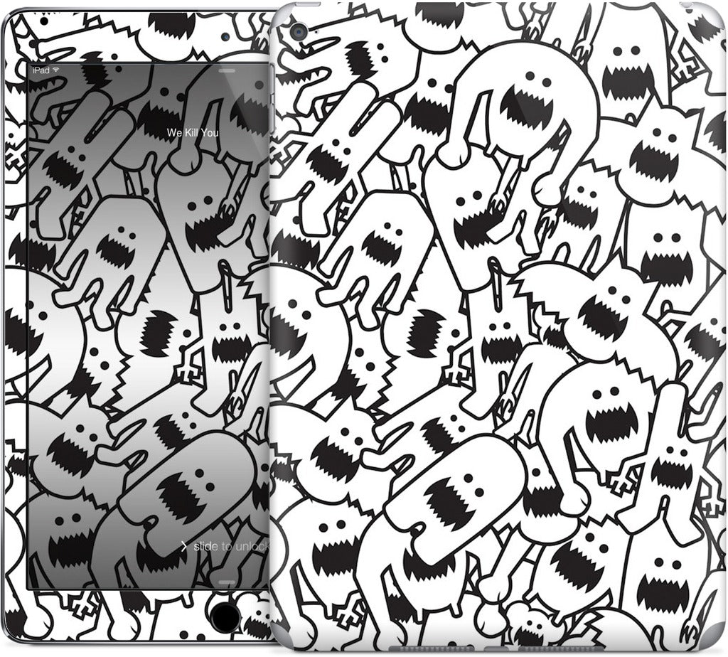 Monster Collage iPad Skin