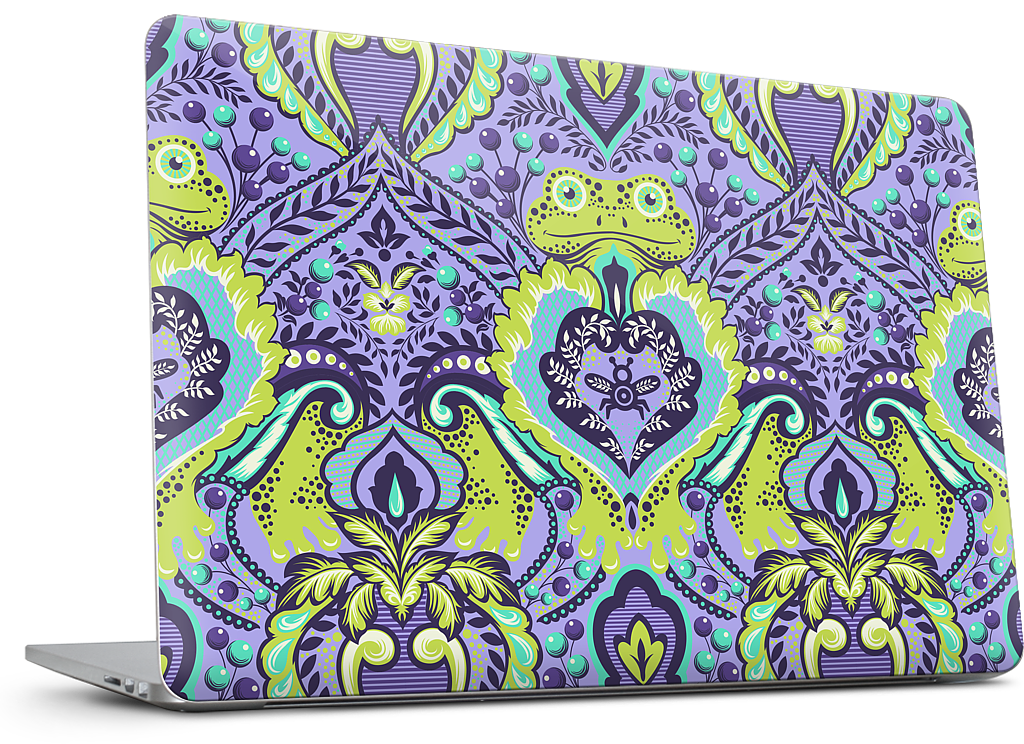 Frog Prince Orchid MacBook Skin