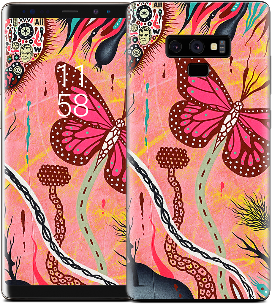 The Pink Opaque Samsung Skin