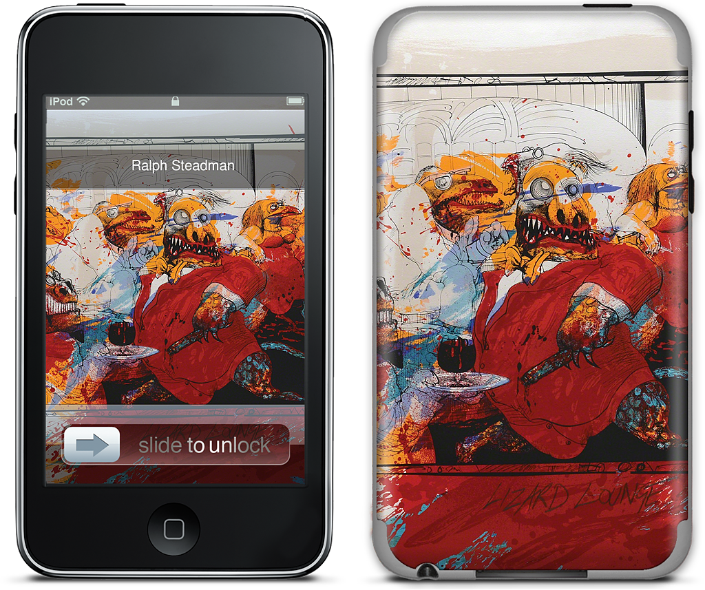 Lizard Lounge iPod Skin