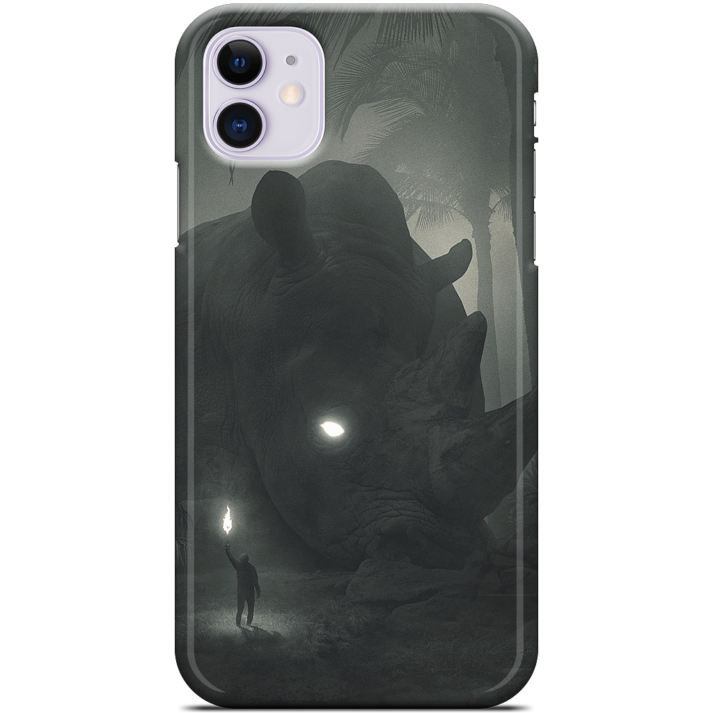 Face of Fear iPhone Case