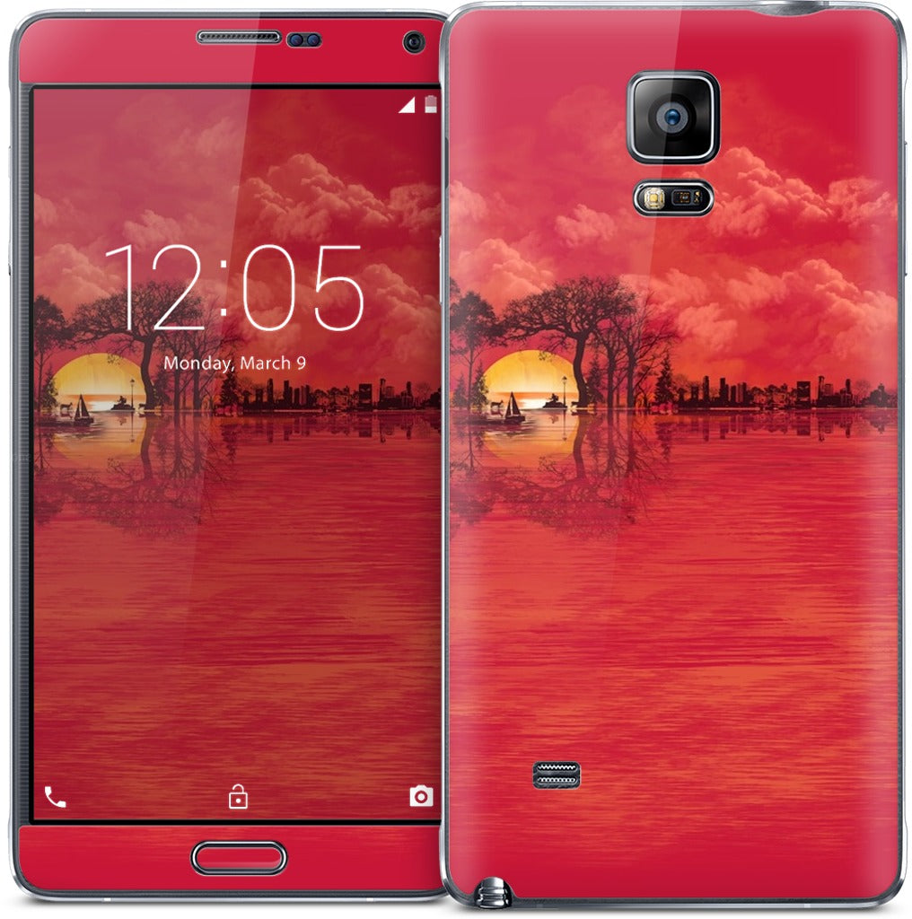 Musical Sunset Samsung Skin