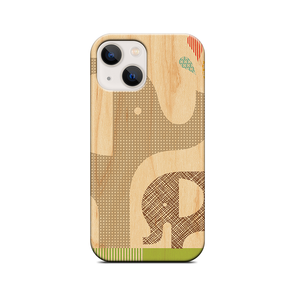 Elephant with Calf iPhone Case