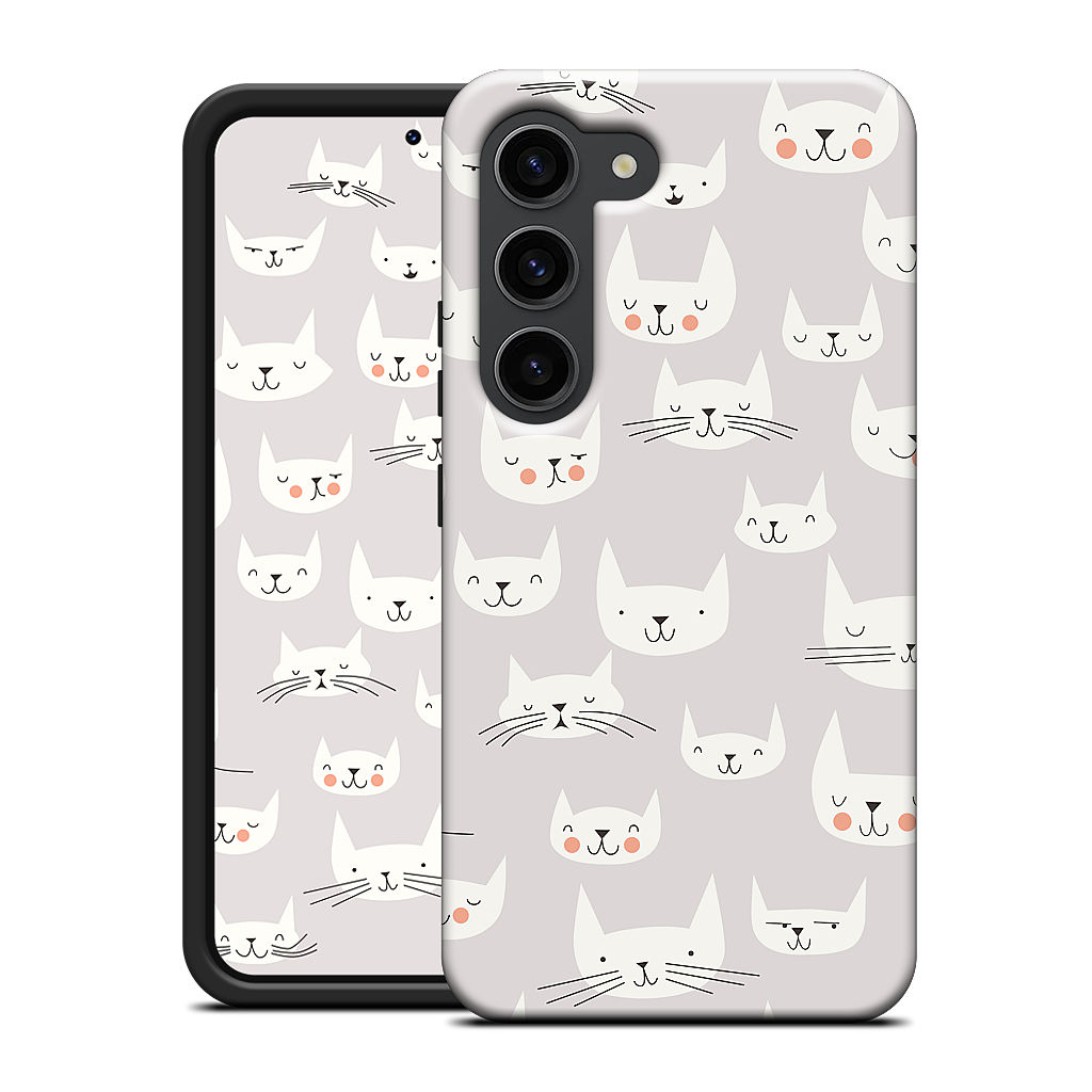 Cat Faces Samsung Case