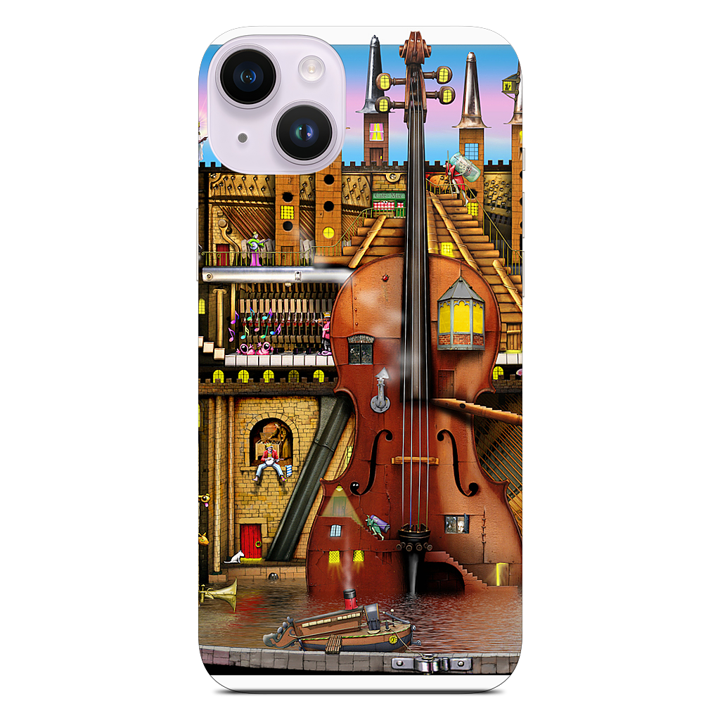 Music Castle iPhone Skin