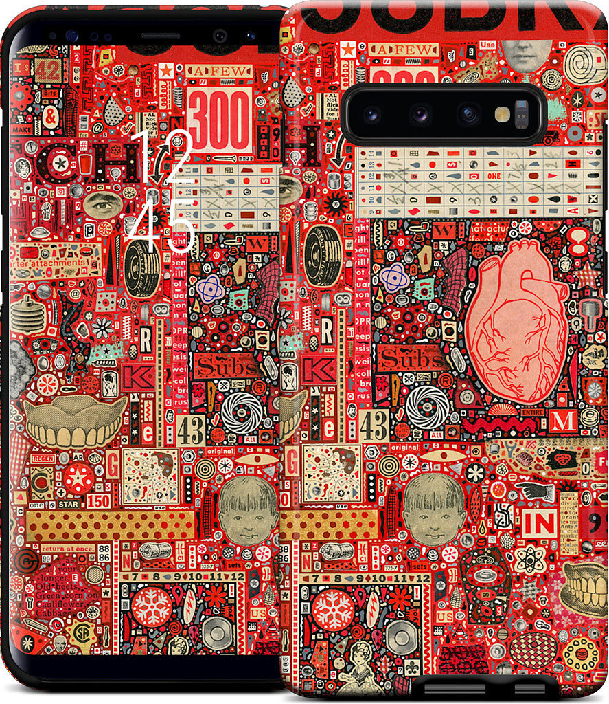Big Numbers - Heart and Teeth Samsung Case