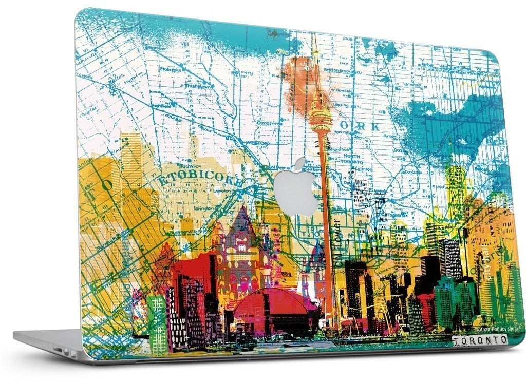 Toronto Skyline MacBook Skin