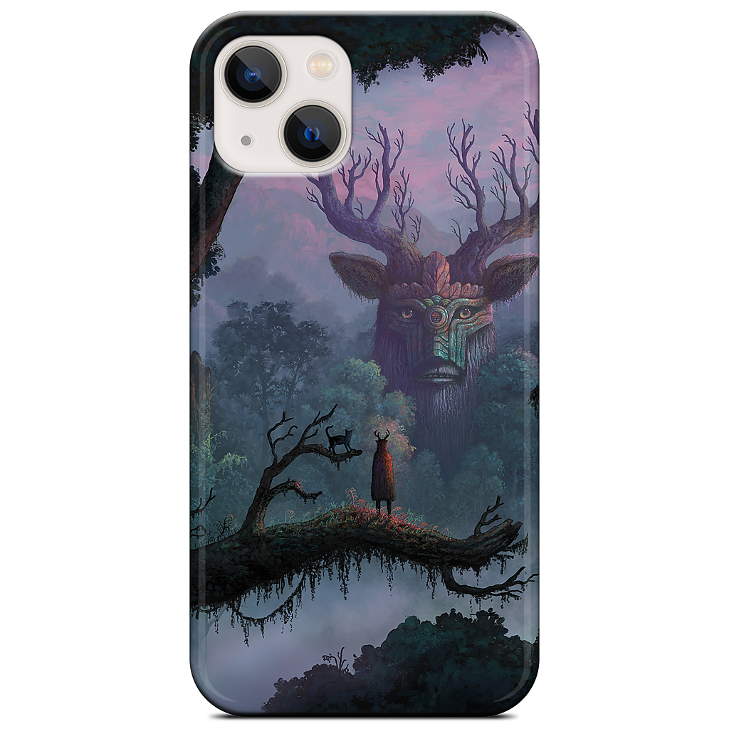 Face of the Ancient iPhone Case