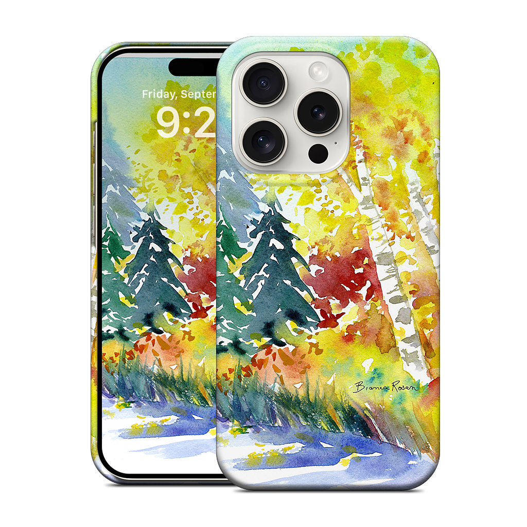 Fall Trees iPhone Case