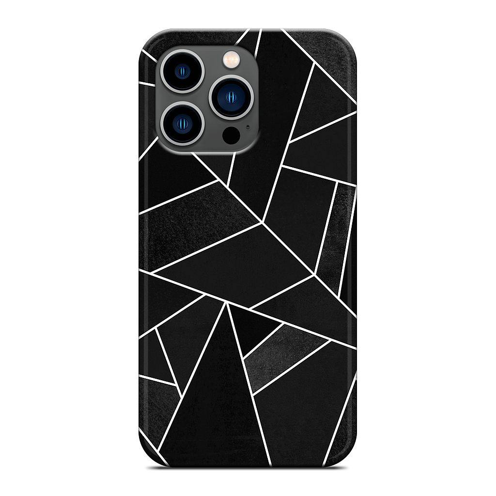 Black Stone iPhone Case