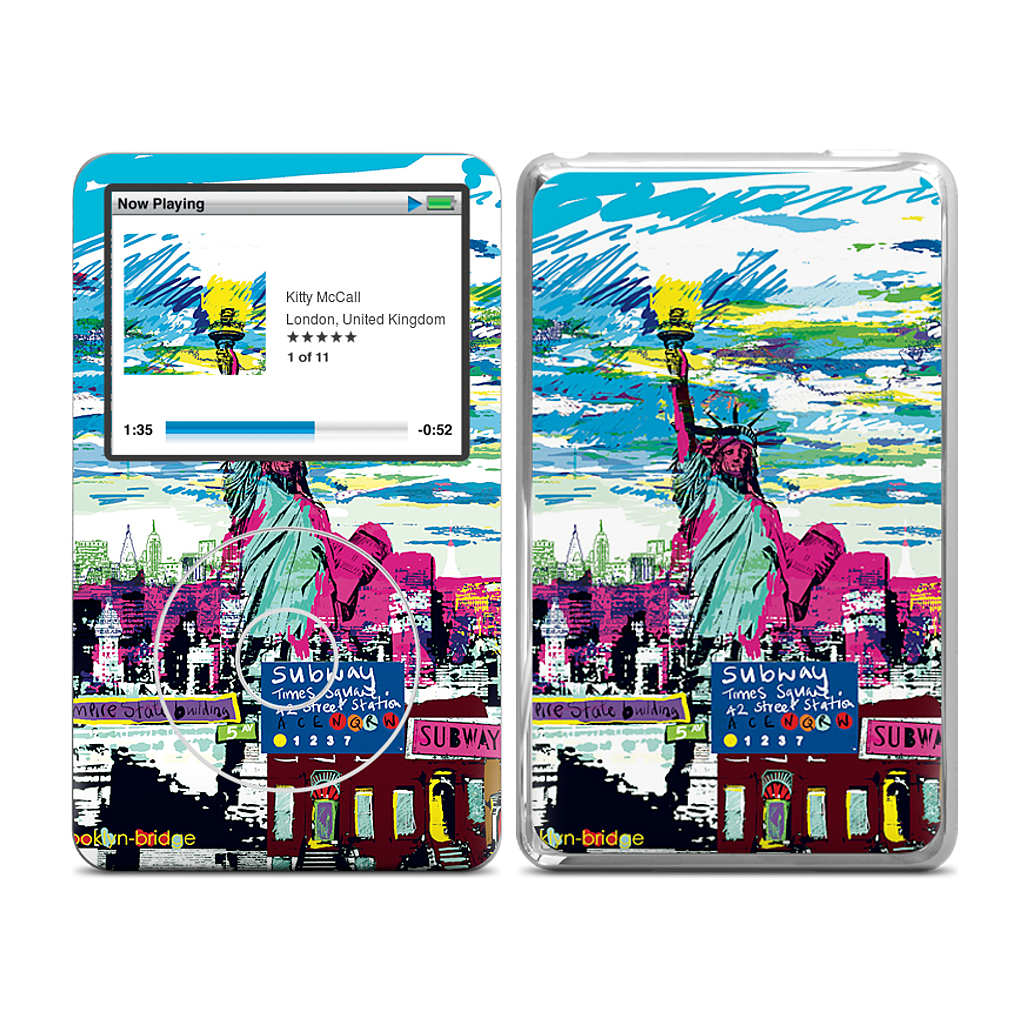 New York Skyline iPod Skin