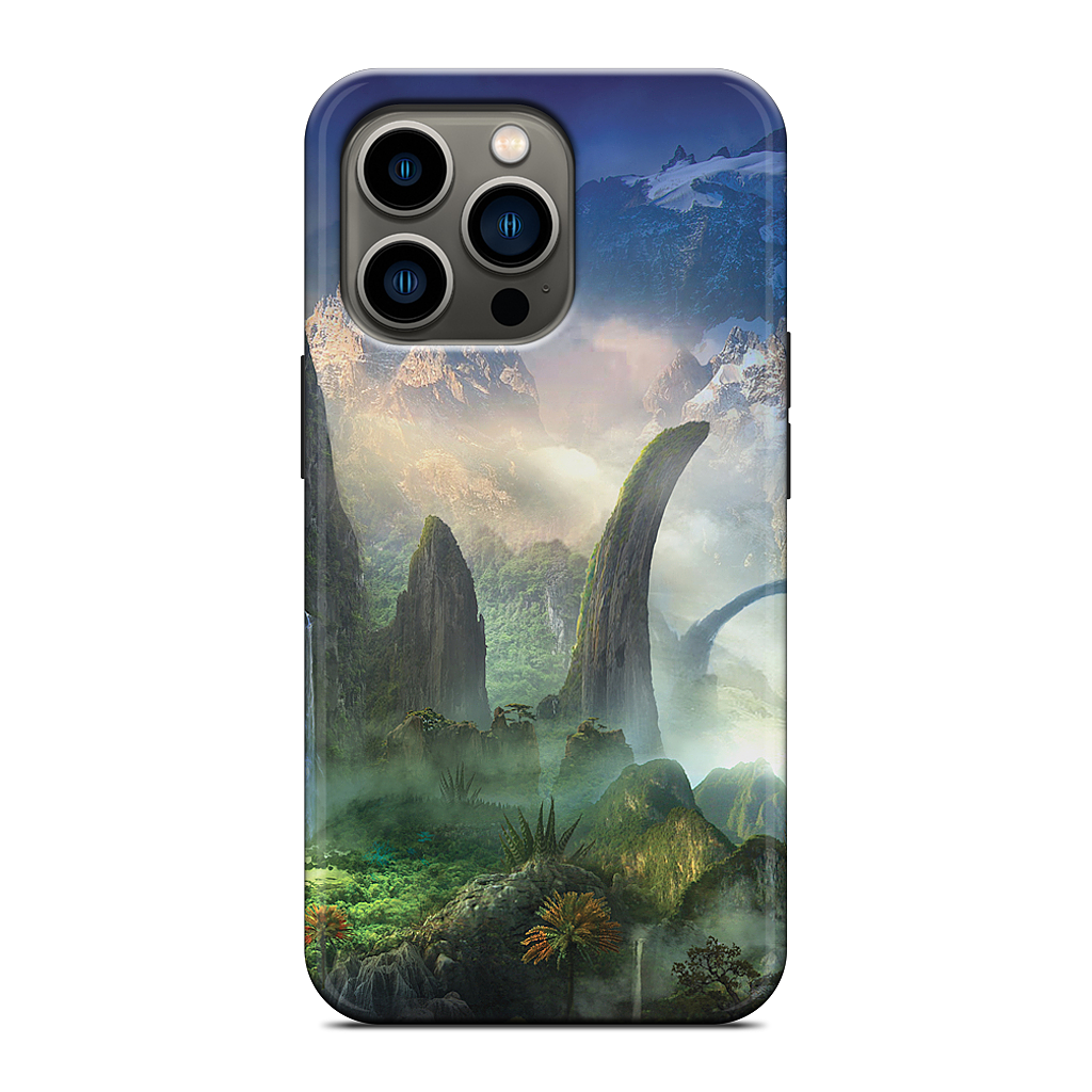 Great North Road iPhone Case