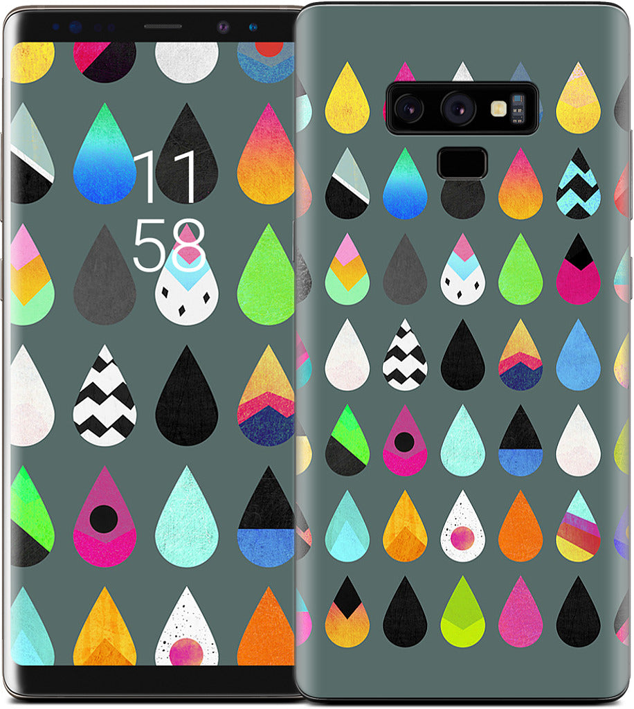Colorful Rain Samsung Skin