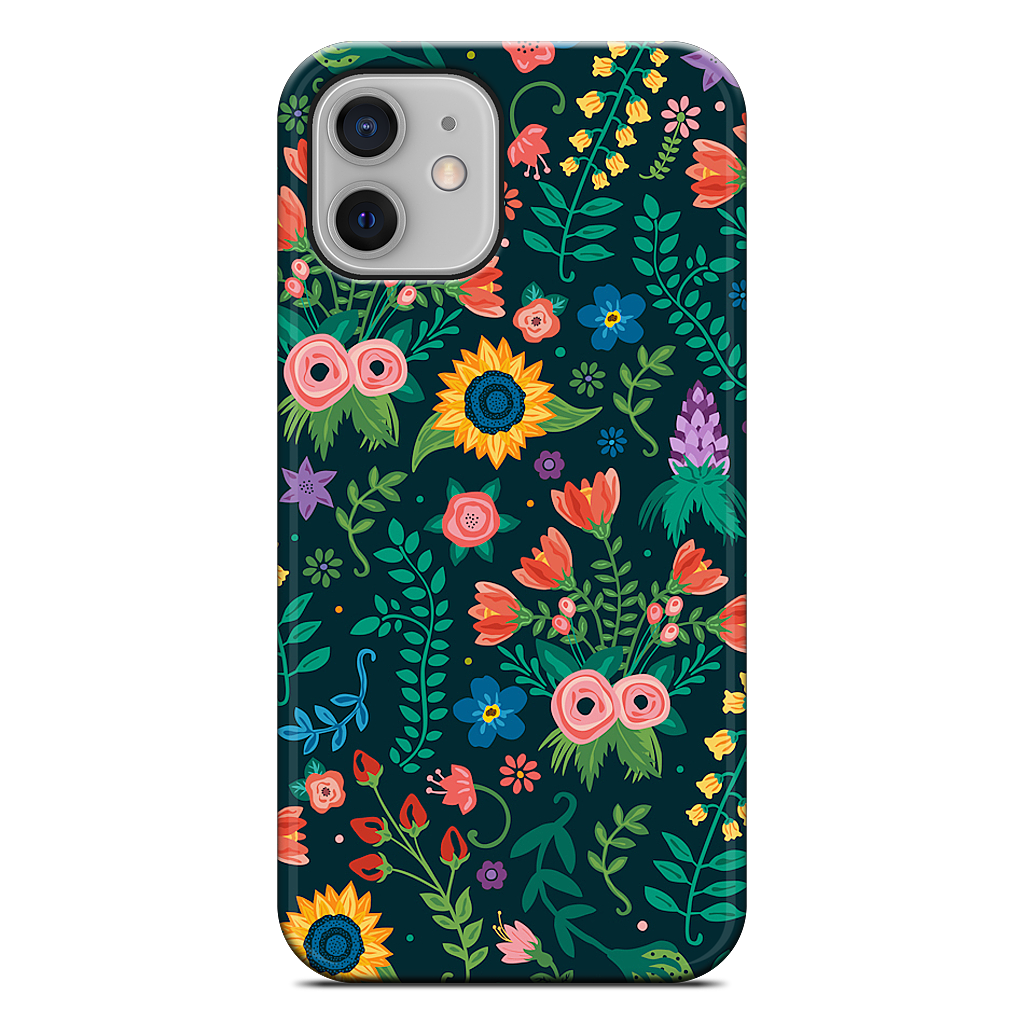 Floral Heart iPhone Case