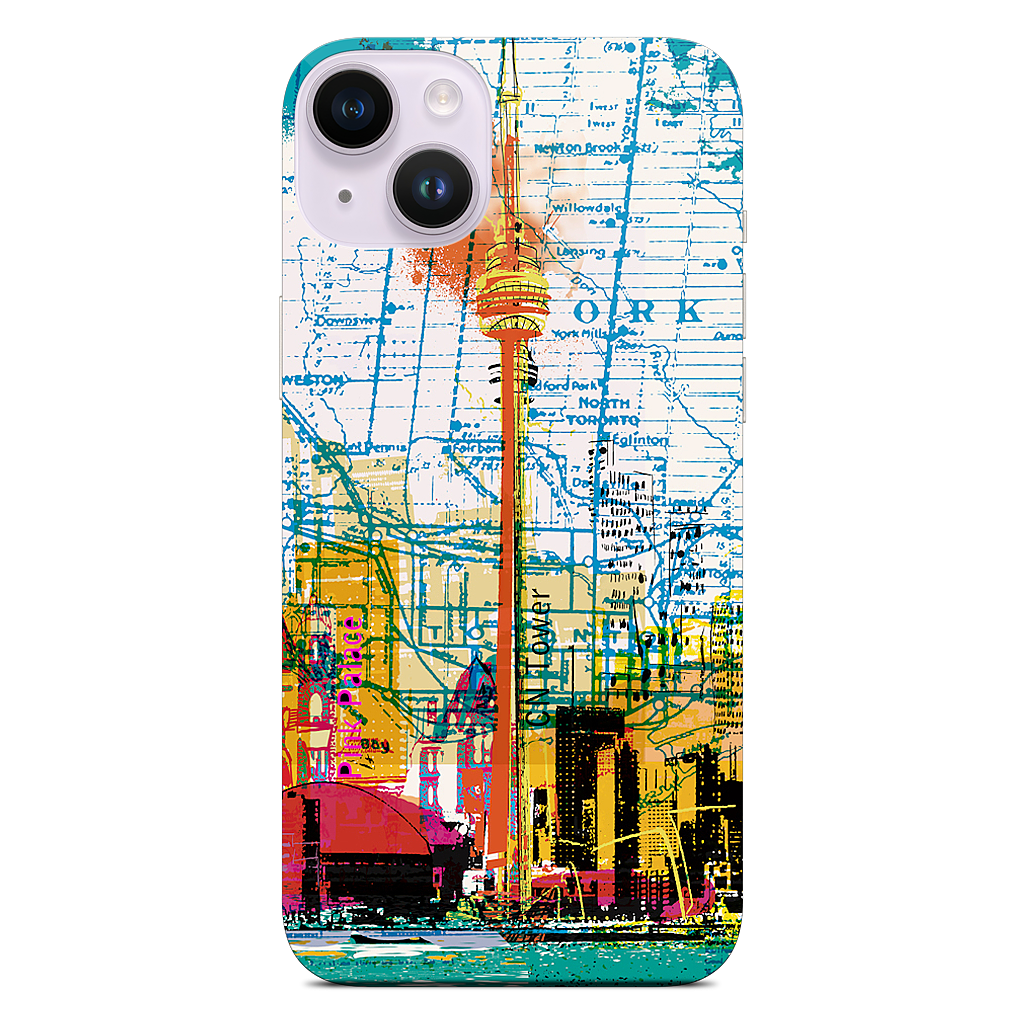 Toronto Skyline iPhone Skin