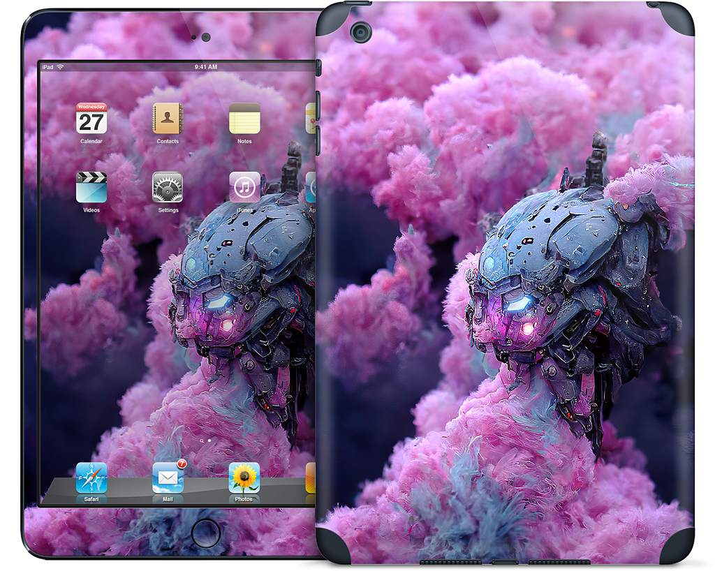Cotton Candy Mechs iPad Skin