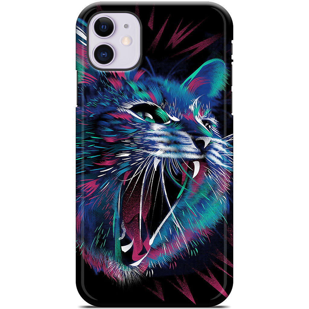WILD CAT iPhone Case