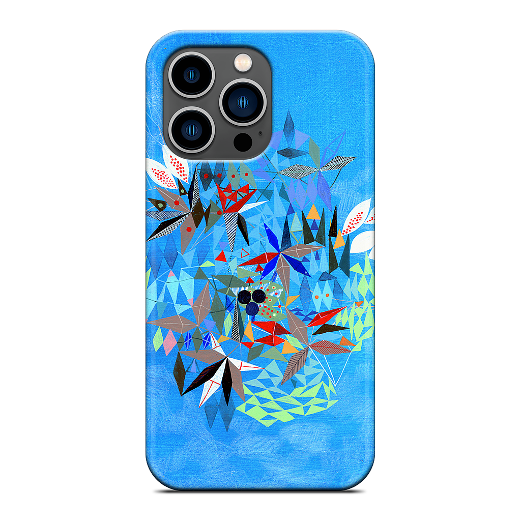 Triangle Cloud iPhone Case