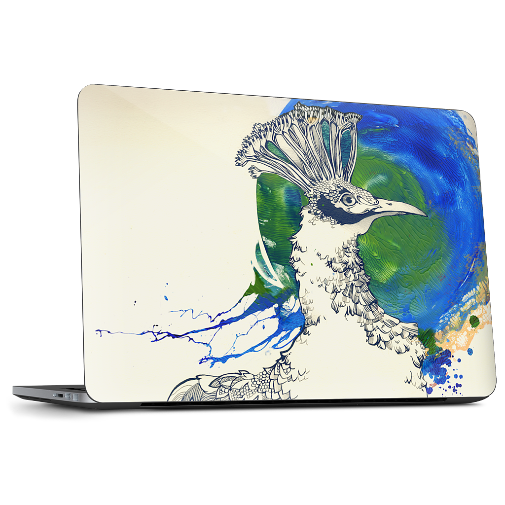 Pride of the Peacock Dell Laptop Skin