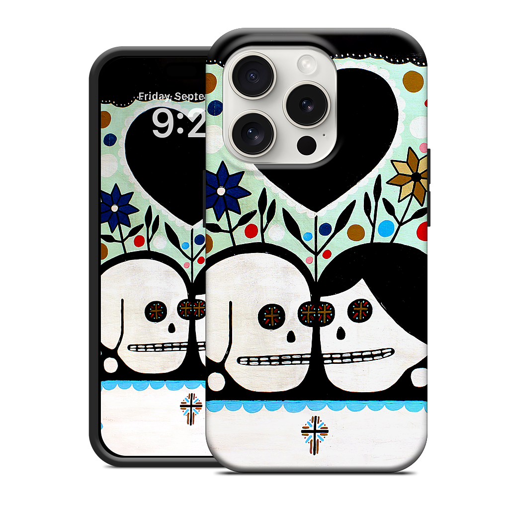 In The Garden With My Love iPhone Case
