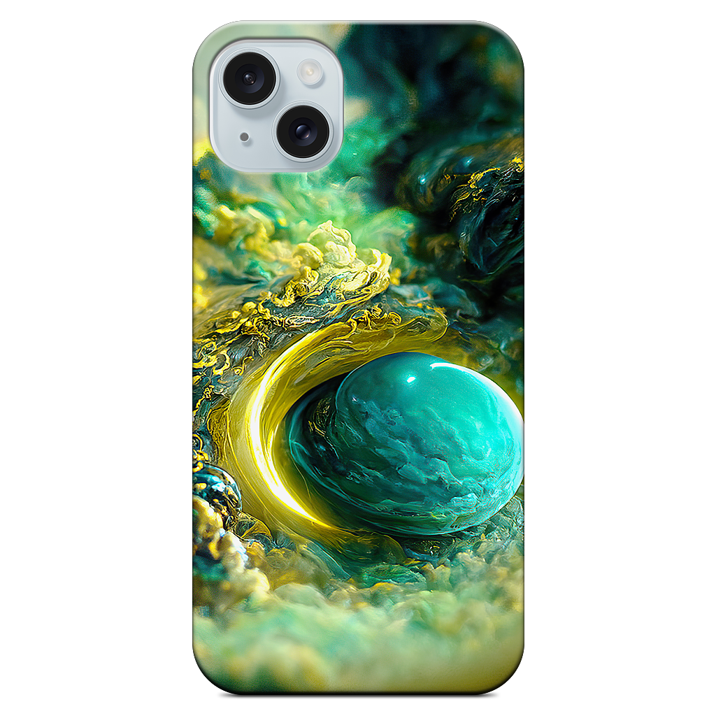 Planetary Accretion iPhone Case