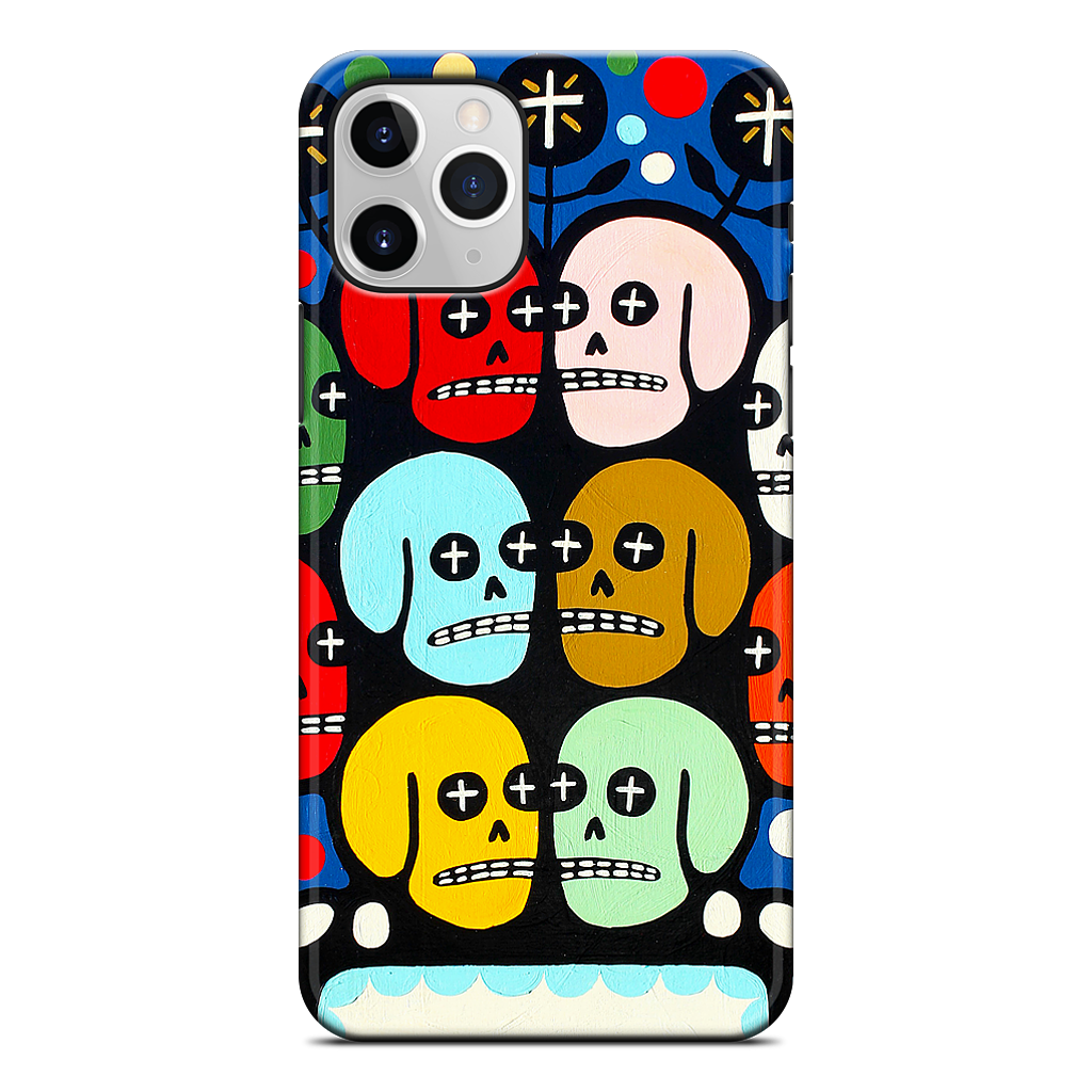 The Many Colors Of Death iPhone Case