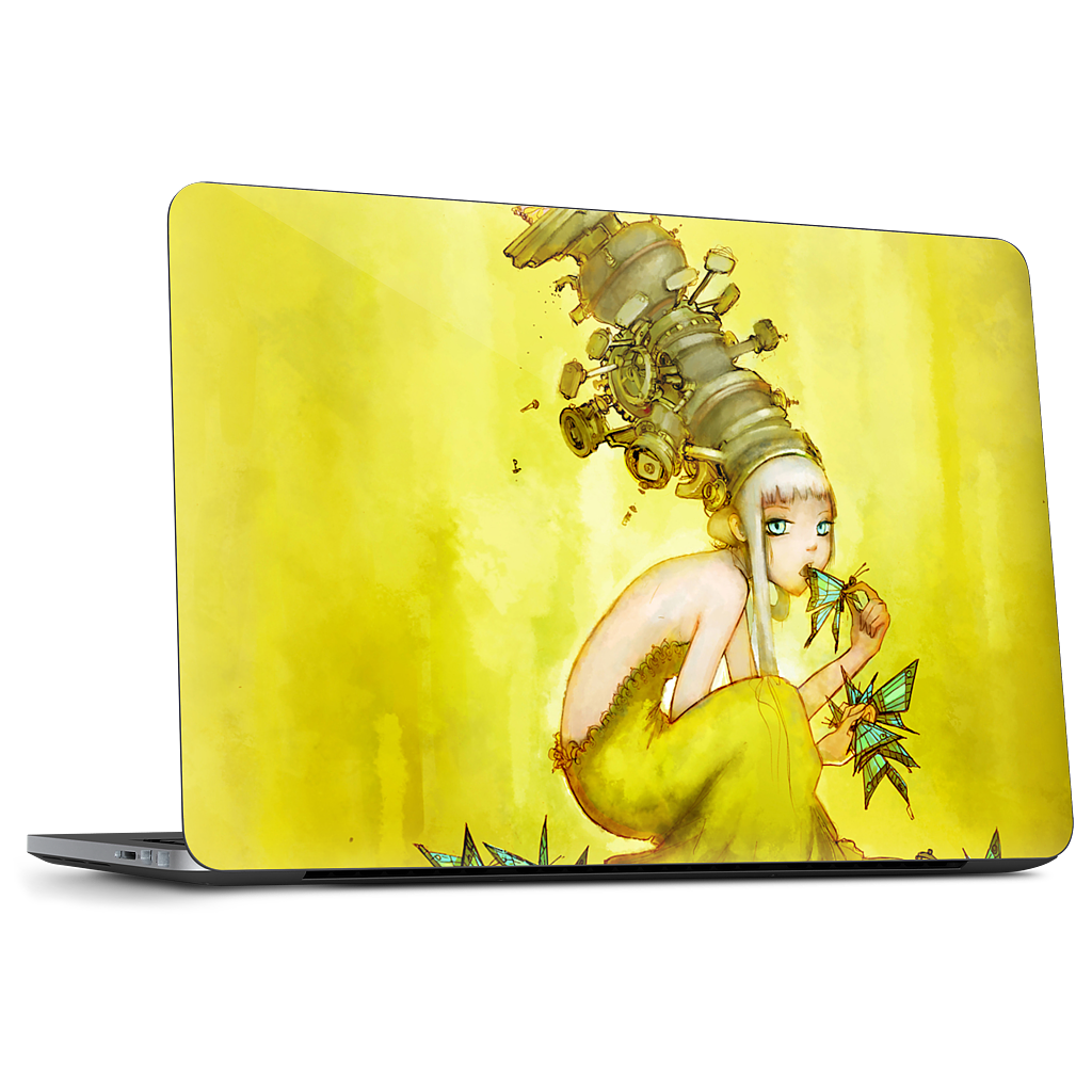 Glass Butterflies Dell Laptop Skin