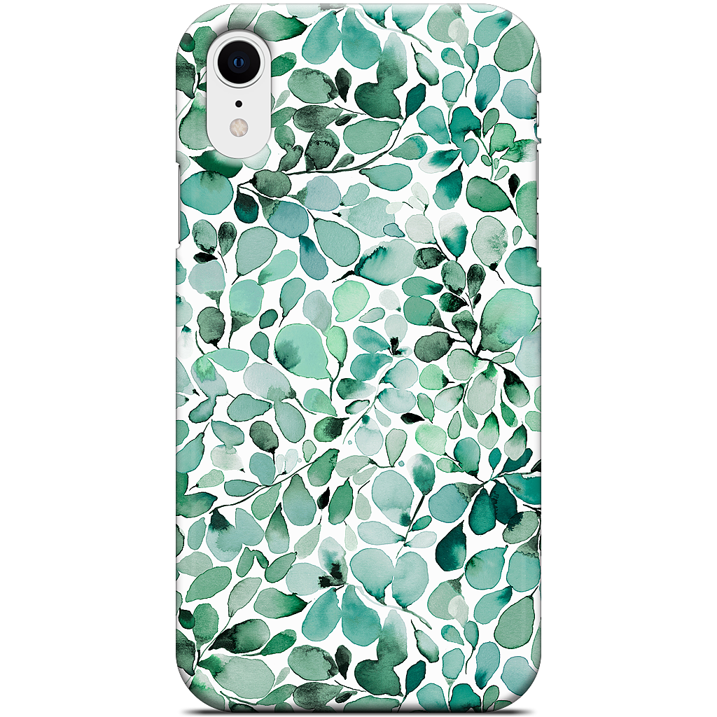 Eucalyptus Leafy Green iPhone Case