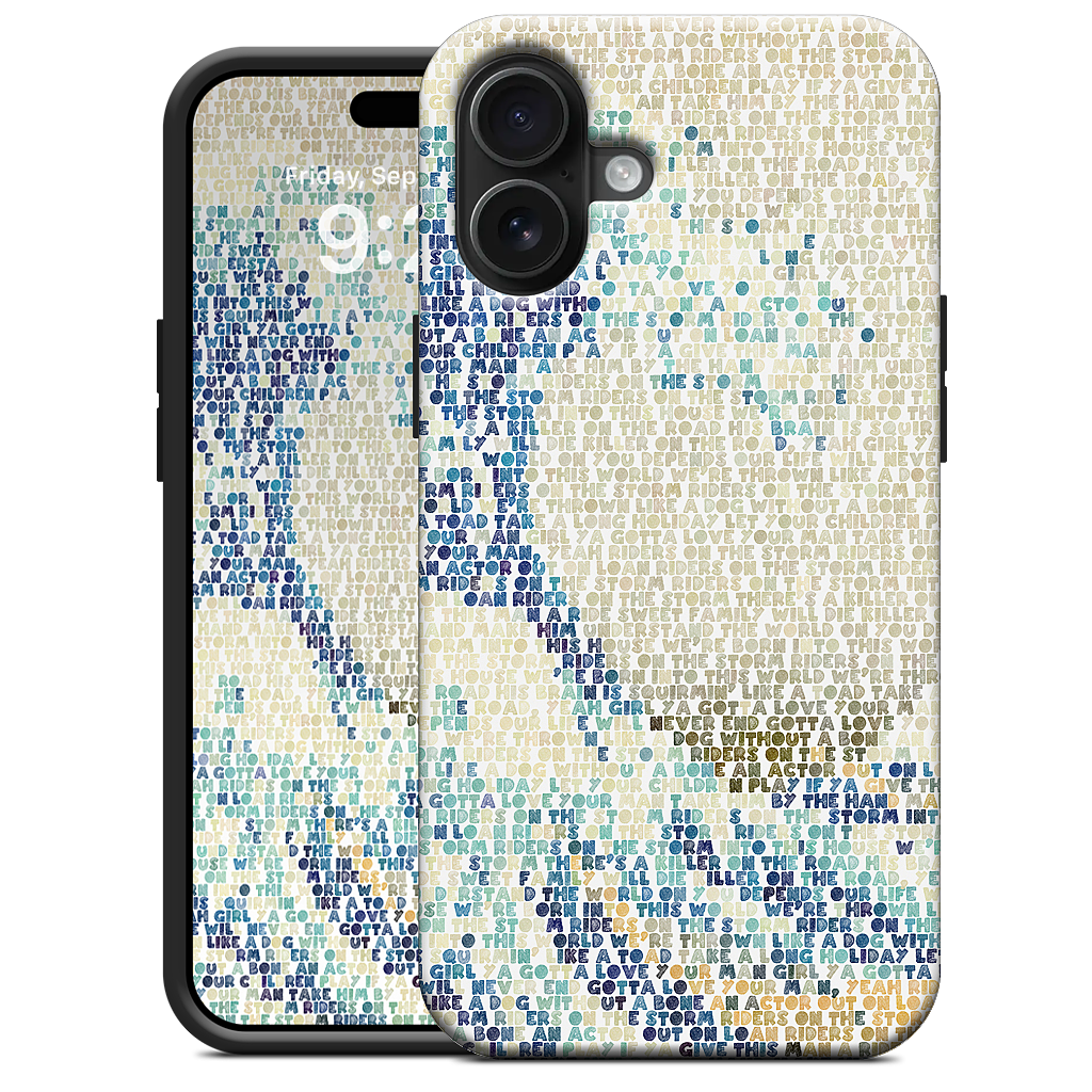 Riders On The Great Wave iPhone Case