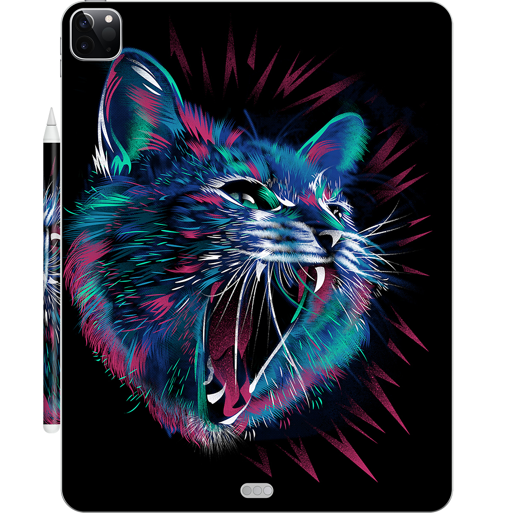 WILD CAT iPad Skin